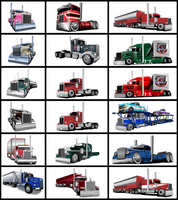 Full Custom Vector Truck Design Slot