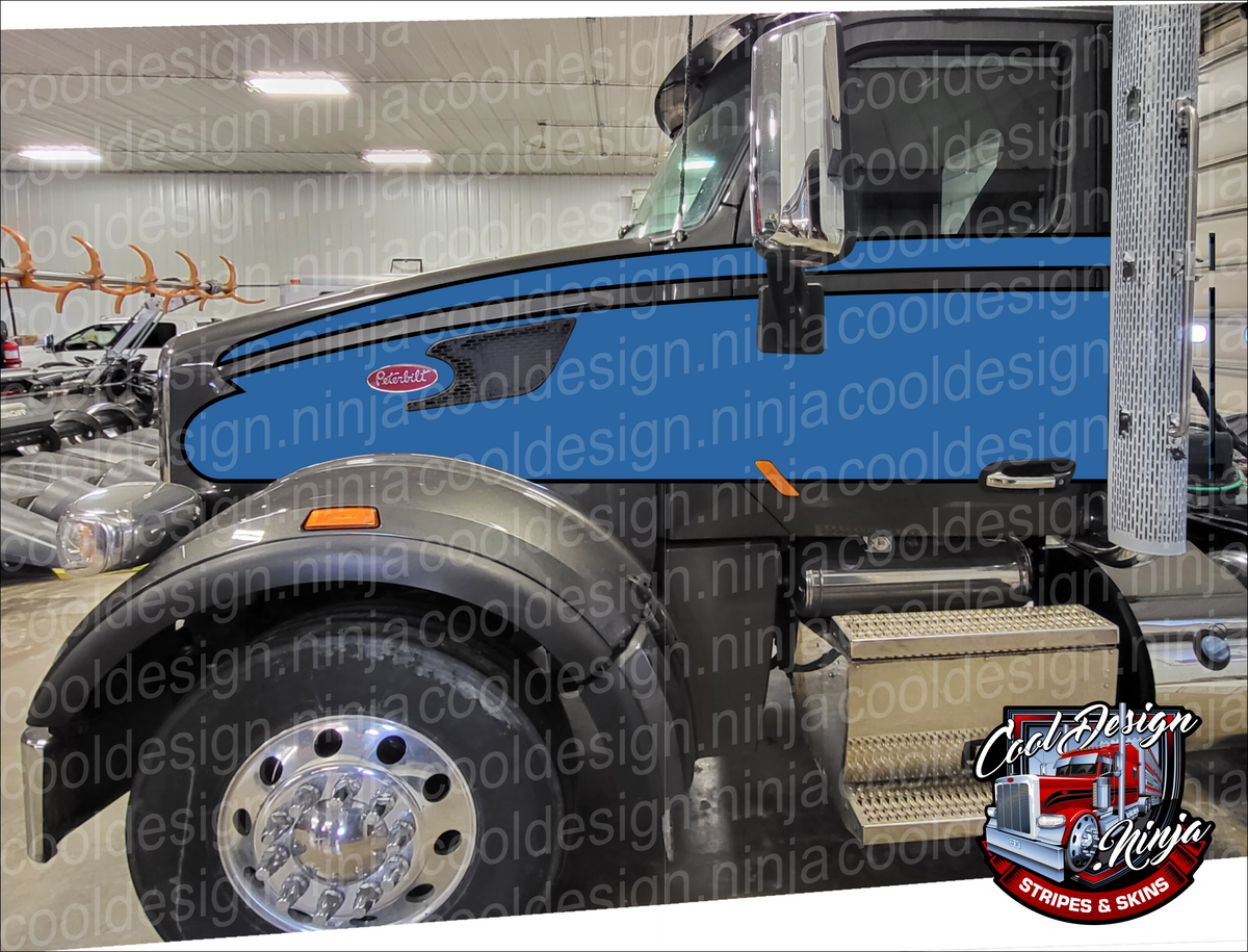 567 Peterbilt Slope Seminole Stripe Kit – Cool Design Ninja