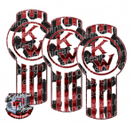 Red Holstein Kenworth Emblem Skin