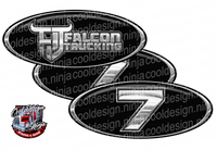 Falcon Peterbilt Emblem Skins