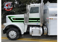 Flying Elbow Daycab 388 Peterbilt Stripe Kit