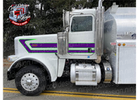 Flying Elbow Daycab 388 Peterbilt Stripe Kit