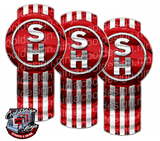 Vertical Red SH Kenworth Emblem Skin