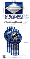 FN Cottonmouth Crowder Decal Kit