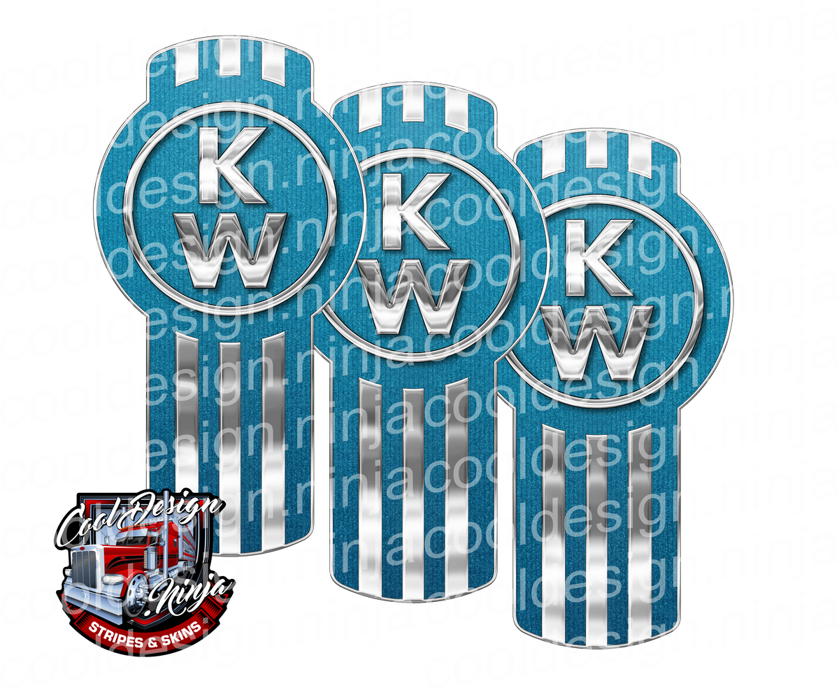 ACD Blue Kenworth Emblem Skin – Cool Design Ninja